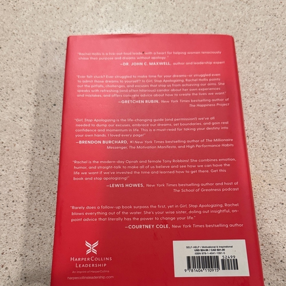 Rachel Hollis Book Set - Girl, Wash Your Face & Girl, Stop Apologizing - Picture 6 of 7